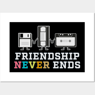 Friendship Never Ends 90s Posters and Art